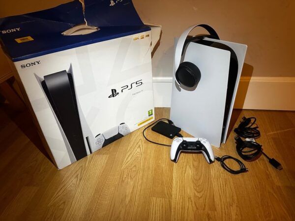 PlayStation 5 Disc Edition + 2TB Hard Drive + Extras! - Image 2